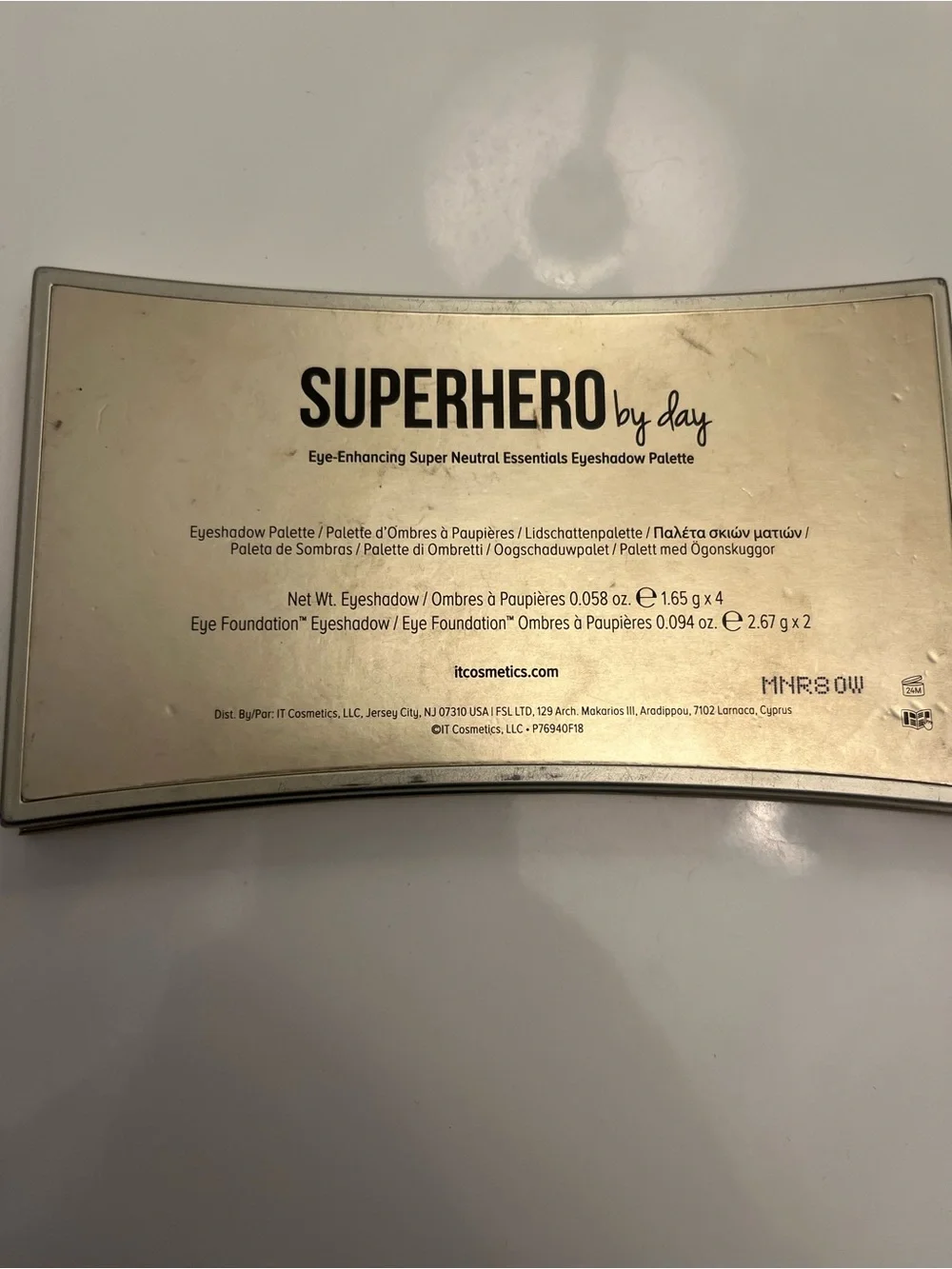 IT cosmetics Superhero by Day Eyeshadow Palette GUC